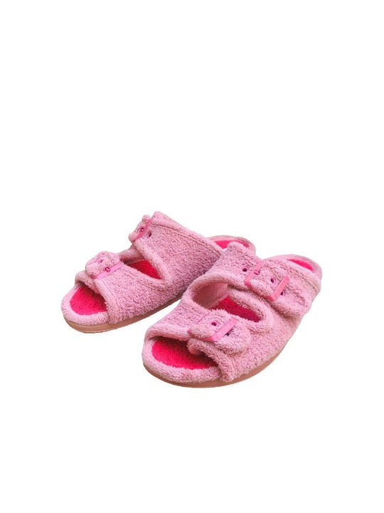 Medies Anatomical Terry Women's Slippers in Pink color