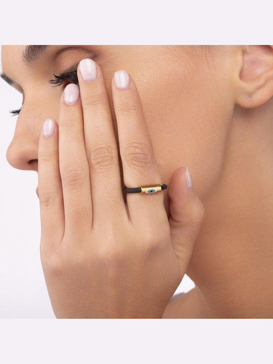 Stellar Damen Ring aus Silber Vergoldet