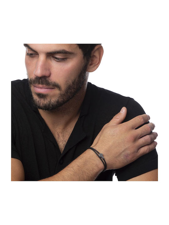 Stellar Armband mit Design Kreuz aus Silber