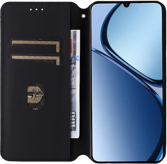 Imprinted Rhombus Book Brown for Realme C61