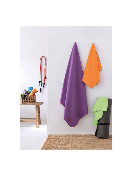 Palamaiki Active Microfiber Green Gym Towel 90x160cm