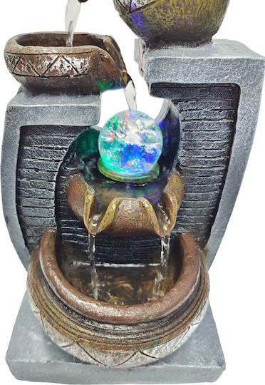 Home Use HUH-0170 Springbrunnen mit Licht 18x20x35cm