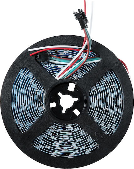 GloboStar Ταινία LED 12V RGBWW Φως 5m Τύπου SMD5050