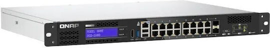 QNap QGD-1600 Managed PoE Switch με 14 Θύρες Gigabit (1Gbps) Ethernet και 2 SFP Θύρες