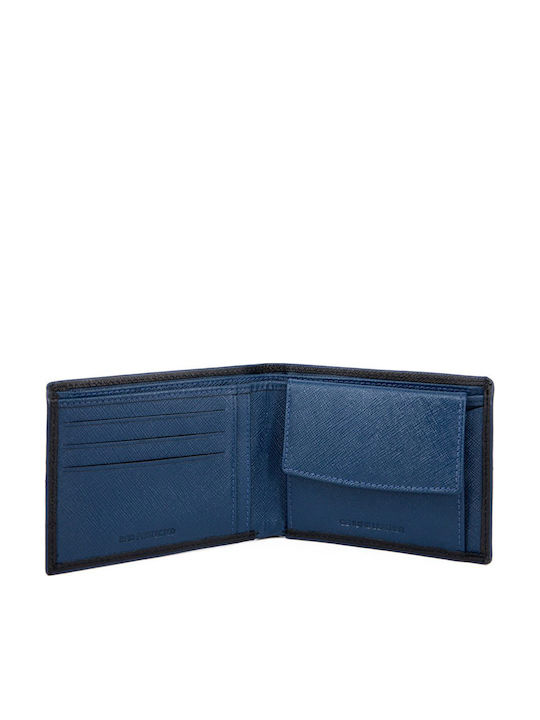 Leather Men's Wallet Classic with RFID Black