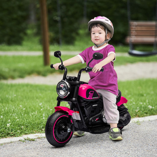 Kids Motorbike Inspired Electric 6 Volt Pink