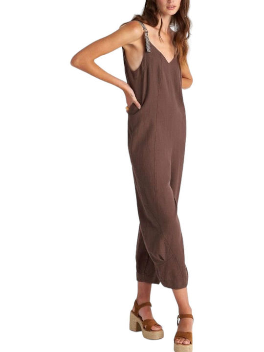 Attrattivo Women's One-piece Suit CHOCOLATE