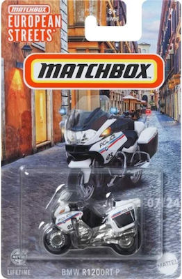 Mattel Motorcycle Matchbox European Streets BMW R1200RT-P Bike for 3++ Years