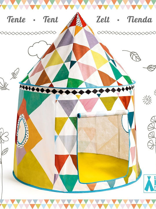 Djeco Cort pentru Copii Castelul Multicolor pentru 3+ ani