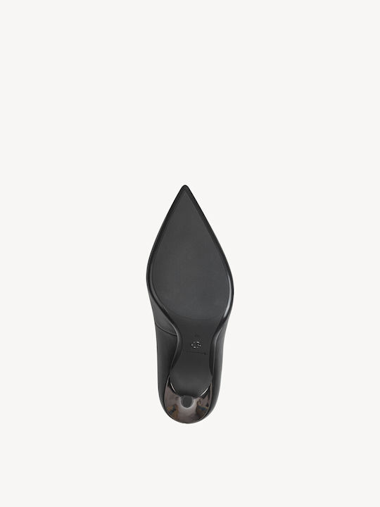 Tamaris Synthetic Leather Pointed Toe Black High Heels