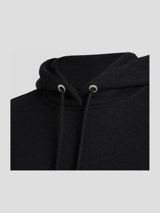 Women's Sweatshirt Hooded Black