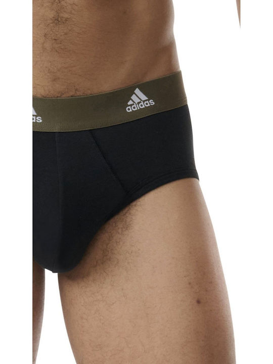 Active Flex Herren Slips Black 3Packung