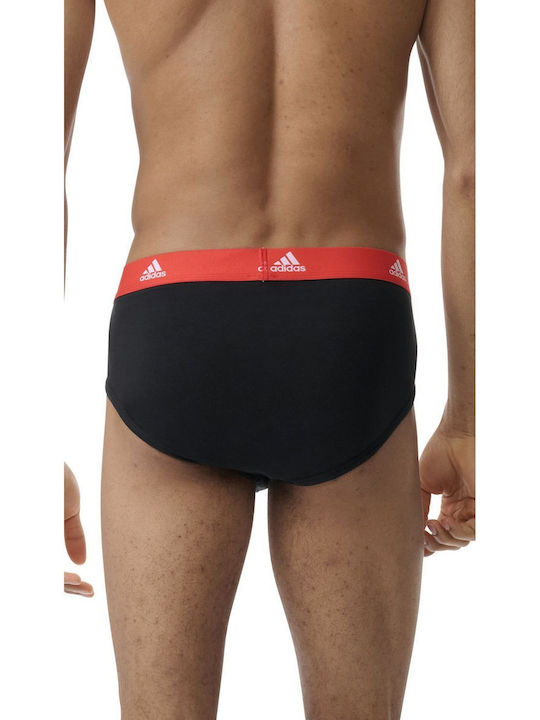 adidas Active Flex Slipuri pentru bărbați Negru 3Pachet