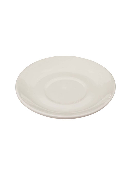 Σετ Φλιτζάνια Καφέ Κεραμικά Λευκά 170ml 4τμχ