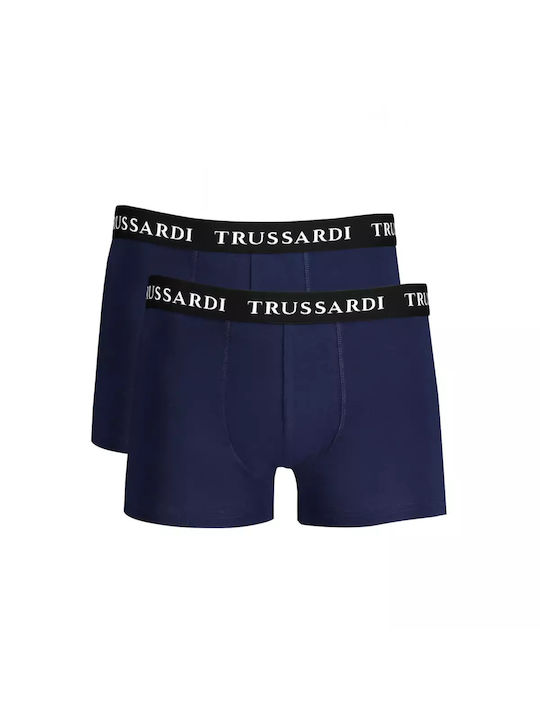 Men's Boxers Blue with Patterns 2Pack