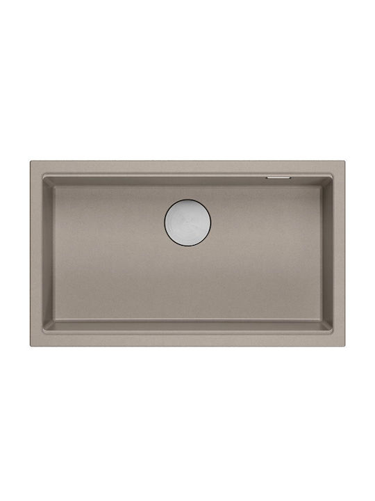 Quadron Drop-In Chiuvetă din Granit Sintetic L76xW44cm Bej