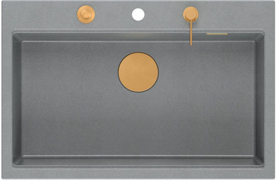 Quadron HQM7650U5_PVDC1 Drop-In Μ76xΠ50cm Gray