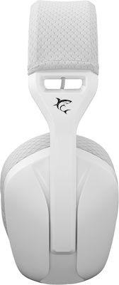 White Shark Butterfly Wireless Over Ear Gaming Headset with Connection Bluetooth / USB White