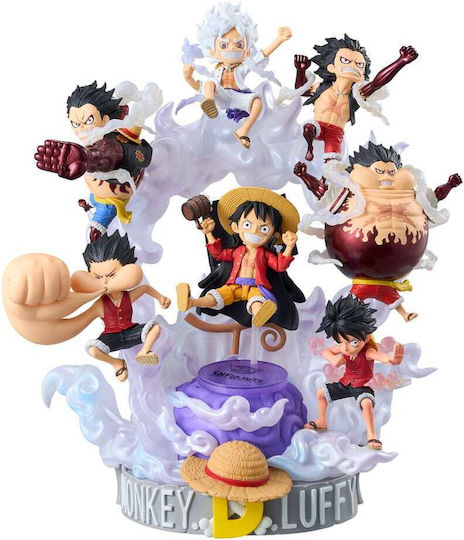 Фигурка за събиране One Piece World Collactable X S.h Figuarts действие Фигура Монкей Д Лъфи 8 см