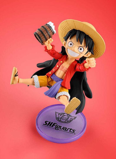 Фигурка за събиране One Piece World Collactable X S.h Figuarts действие Фигура Монкей Д Лъфи 8 см