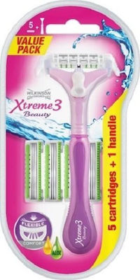 Wilkinson Sword Beauty Razor for Body 5pcs