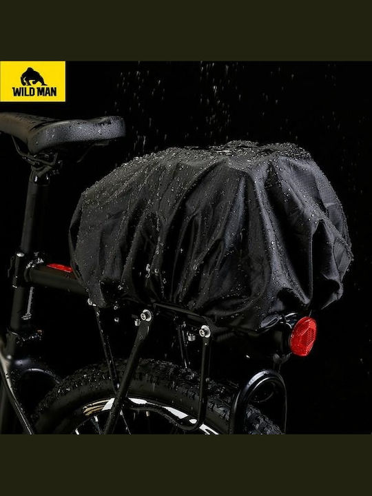 Wildman Gears GD5 Bicycle Rack Bag Black