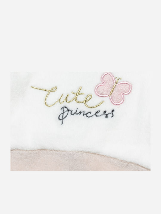 Alouette Babystrampler Langärmliges Samt Beige