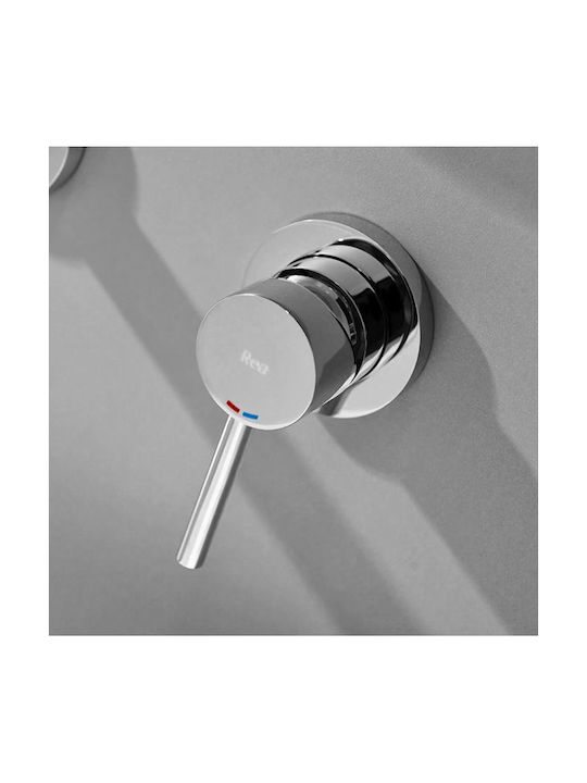 Rea für für Waschbecken Silber