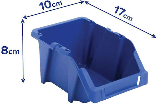 Green City International Plastic Tool Bin Organiser W17xD10.5xH7.7cm