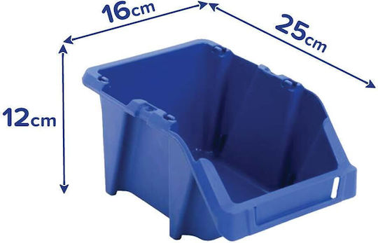 Green City International Plastic Tool Bin Organiser Stackable P24.3xW16xH12.1cm