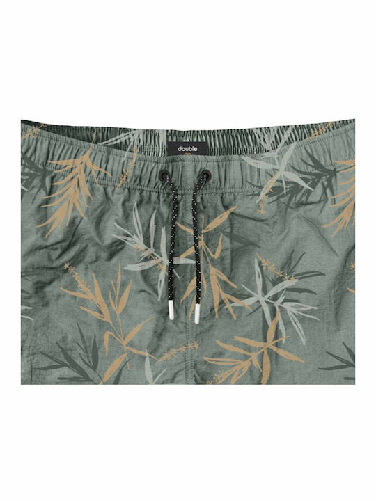 Double Men's Swimwear Shorts HAKI