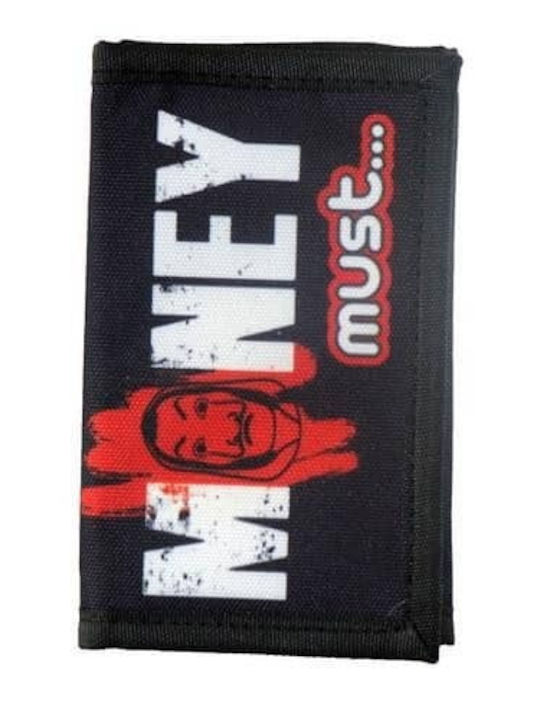 Must Team Kids Wallet with Velcro (Various Designs) 1pc