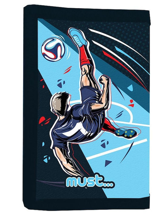 Must Team Kids Wallet with Velcro (Various Designs) 1pc