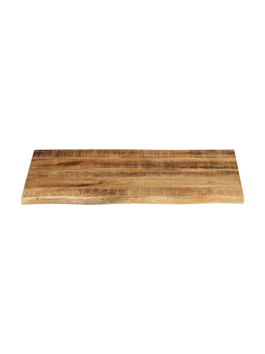 vidaXL Table Surface made of Solid Wood Brown 70x60x3.8cm 370403 1pcs
