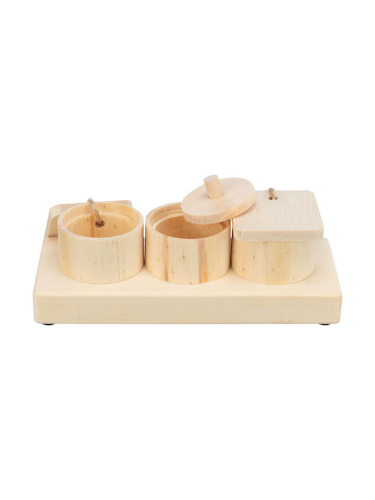 Wooden Cups Trixie Treats Dimensions: 15x4.5x6cm