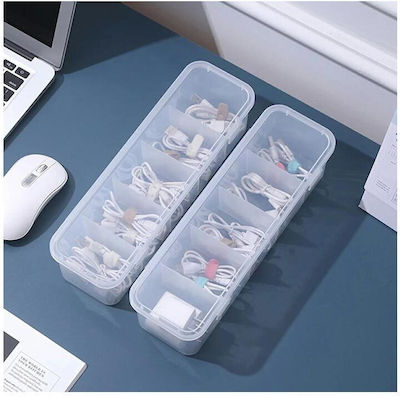 Aria Trade Cable Bag Transparent (DA247) 1pcs