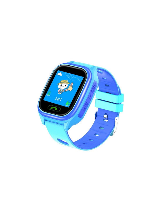 Kinder Smartwatch mit Silikonarmband Blau