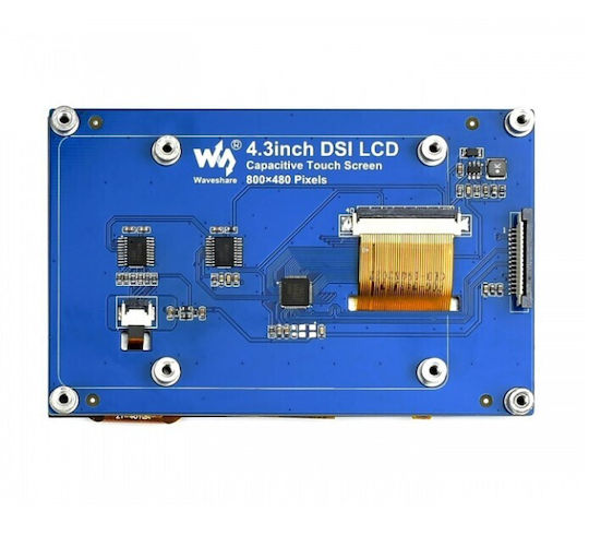 Waveshare Pi Display 4.3" 800x480 DSI interface Capacitive Touchscreen