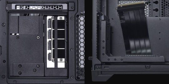 Lian Li O11 Vision Gaming Midi Tower Κουτί Υπολογιστή με Πλαϊνό Παράθυρο Μαύρο