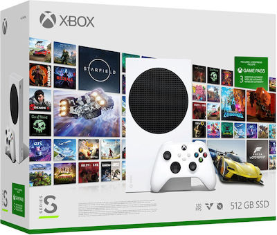 Microsoft Xbox Serie S Starter-Paket (Offizielles Paket)