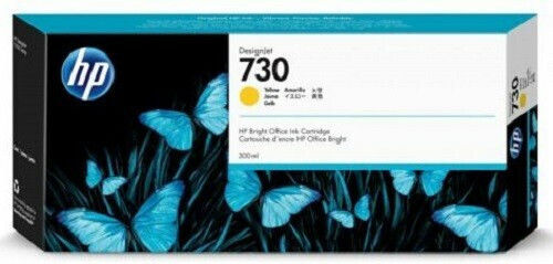 HP 730 Γνήσιο Μελάνι Εκτυπωτή InkJet Κίτρινο (P2V70A)