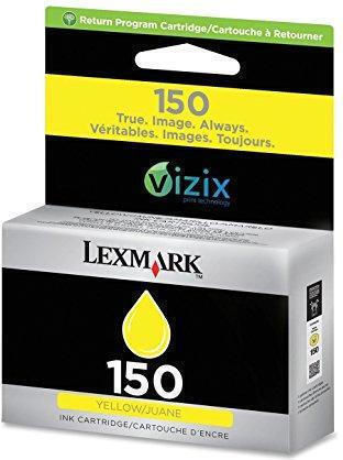 Lexmark 150 Original Cerneală Imprimantă InkJet Galben (14N1610E)