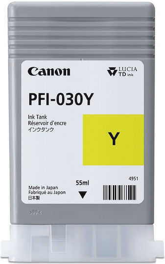 Canon PFI-030 Original InkJet Printer Ink Yellow (3492C001)