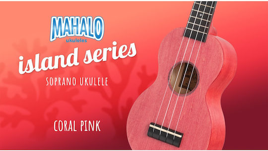 Mahalo Soprano Γιουκαλίλι Coral Pink