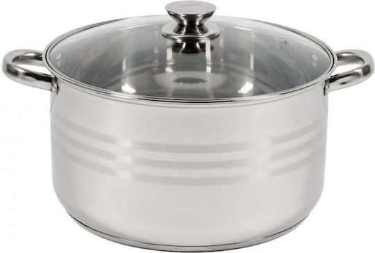 Heinner Deep Stainless Steel Pot 9lt / 28cm Heinner Deep Stainless Steel Pot 9lt / 28cm