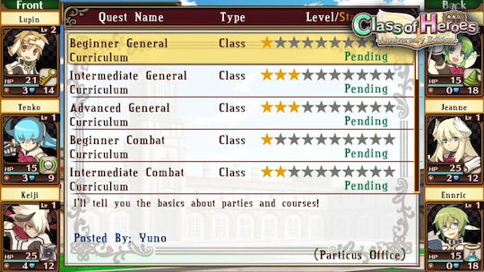 The Class of Heroes 1 & 2 Complete Edition PS5 Game
