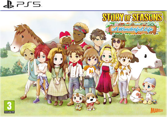 Story Of Seasons: A Wonderful Life Begrenzt Edition PS5-Spiel