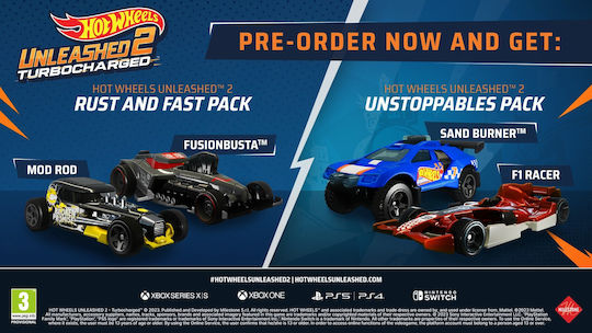 Hot Wheels Unleashed 2: Turbocharged Day One Edition PS4 Game
