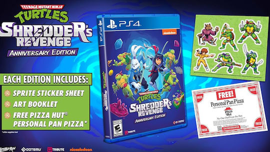 Teenage Mutant Ninja Turtles: Shredder's Revenge Anniversary Издание PS4 Игра