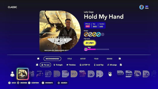 Let's Sing 2024 1 Microphone Bundle PS4 Game